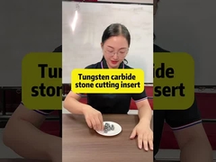 12.7*12.7*6.5mm 텅스텐 카바이드 평방 체인은 돌 절단기를 위한 삽입물을 봤습니다