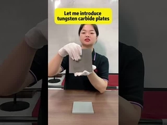 텅스텐 시멘트 탄화물 절단 도구에 대한 착용 저항 판 / 블록 / 막